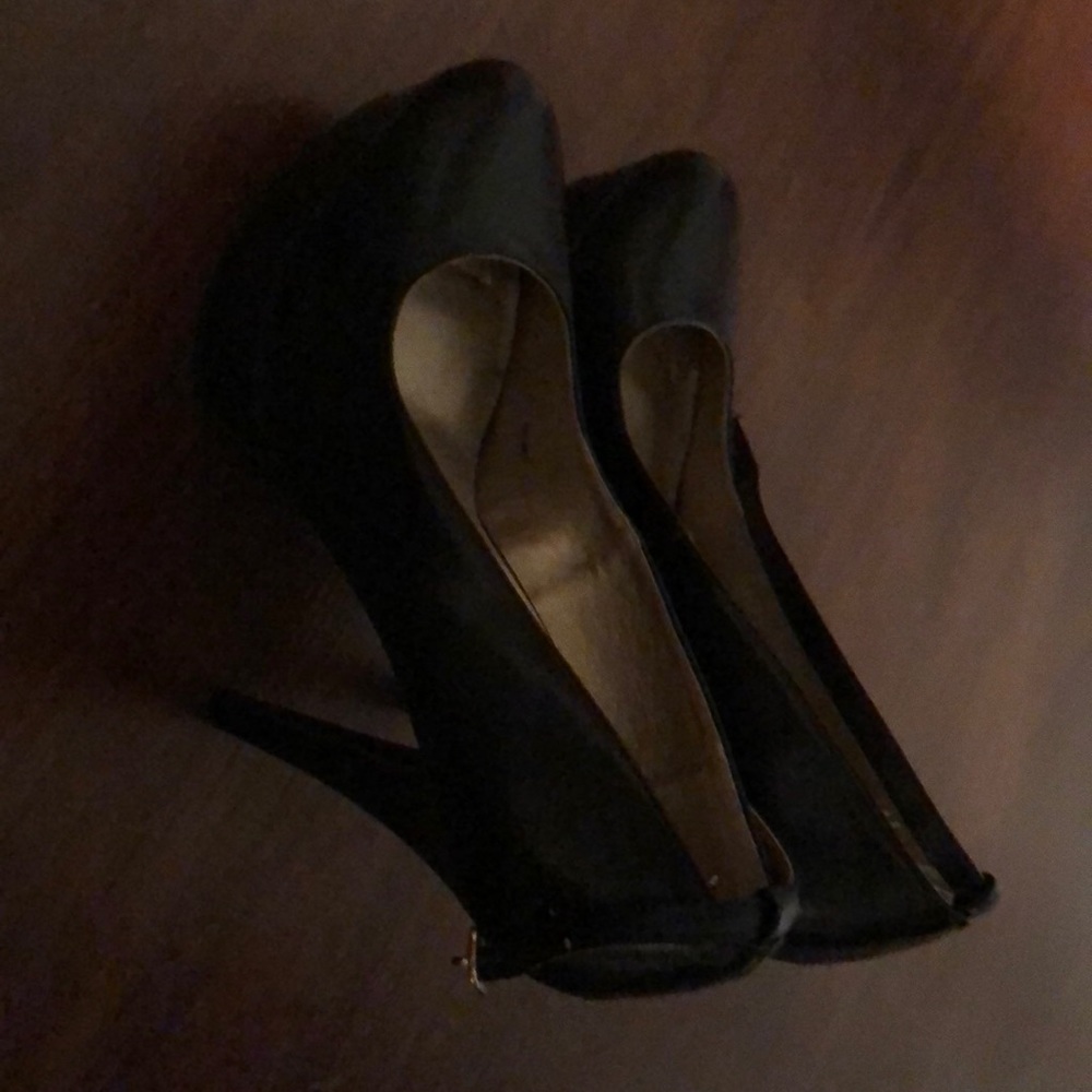 Black heels